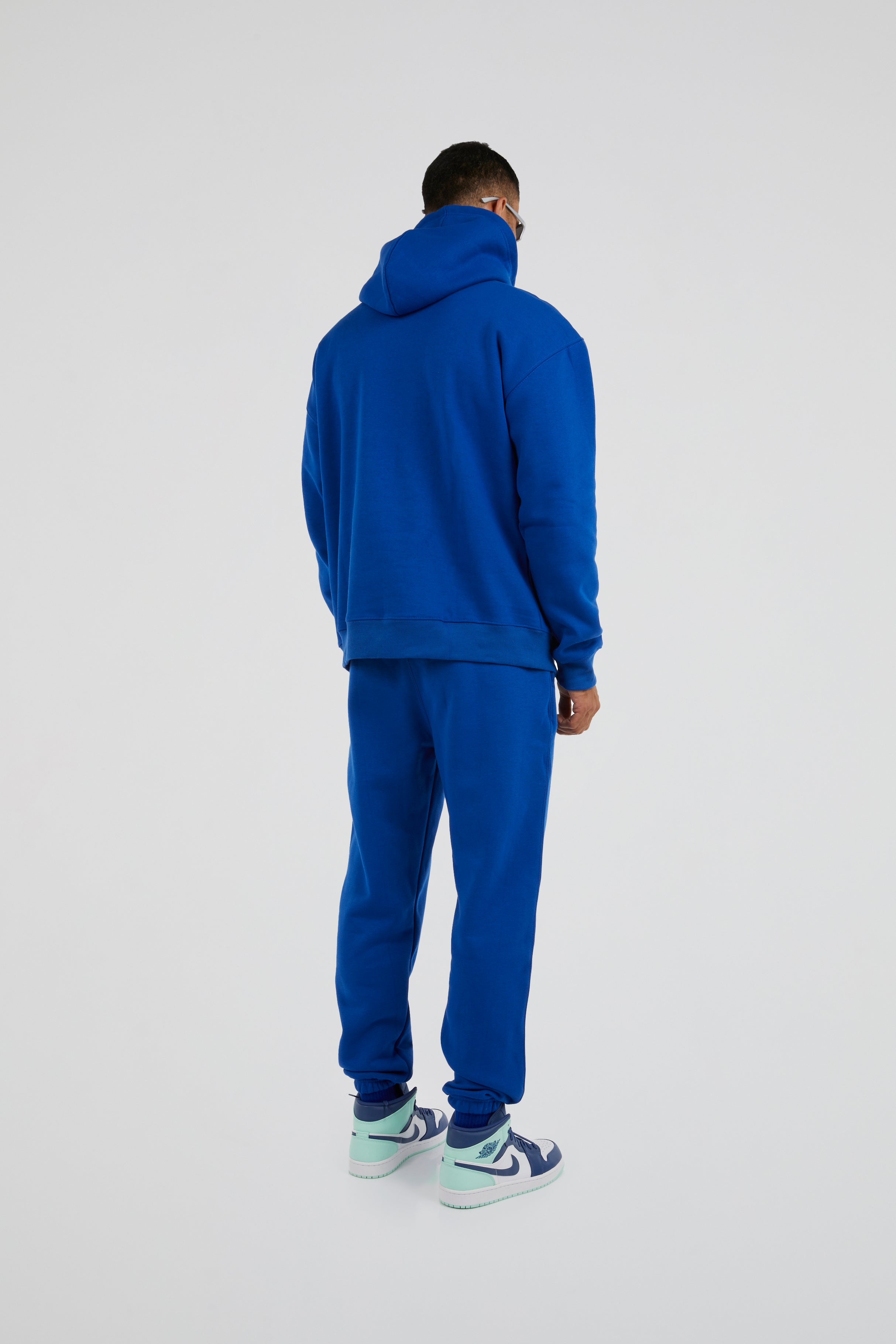 Bhype Society - Bhype Logo Essentials Blue Sweatpants