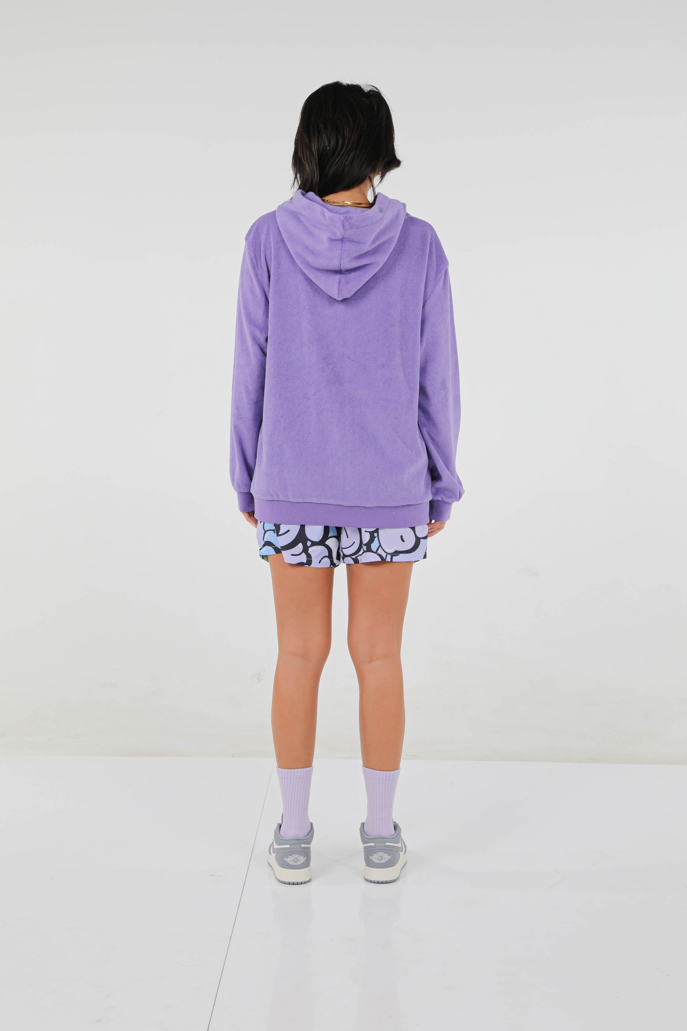 BHYPE SOCIETY BLUE BUBBLE SWIM SHORTS