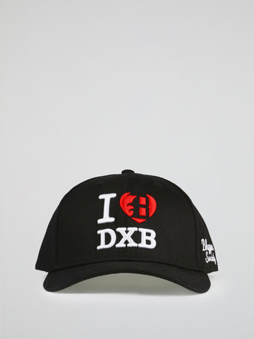 BHYPE SOCIETY BLACK HAT - DXB LOVE