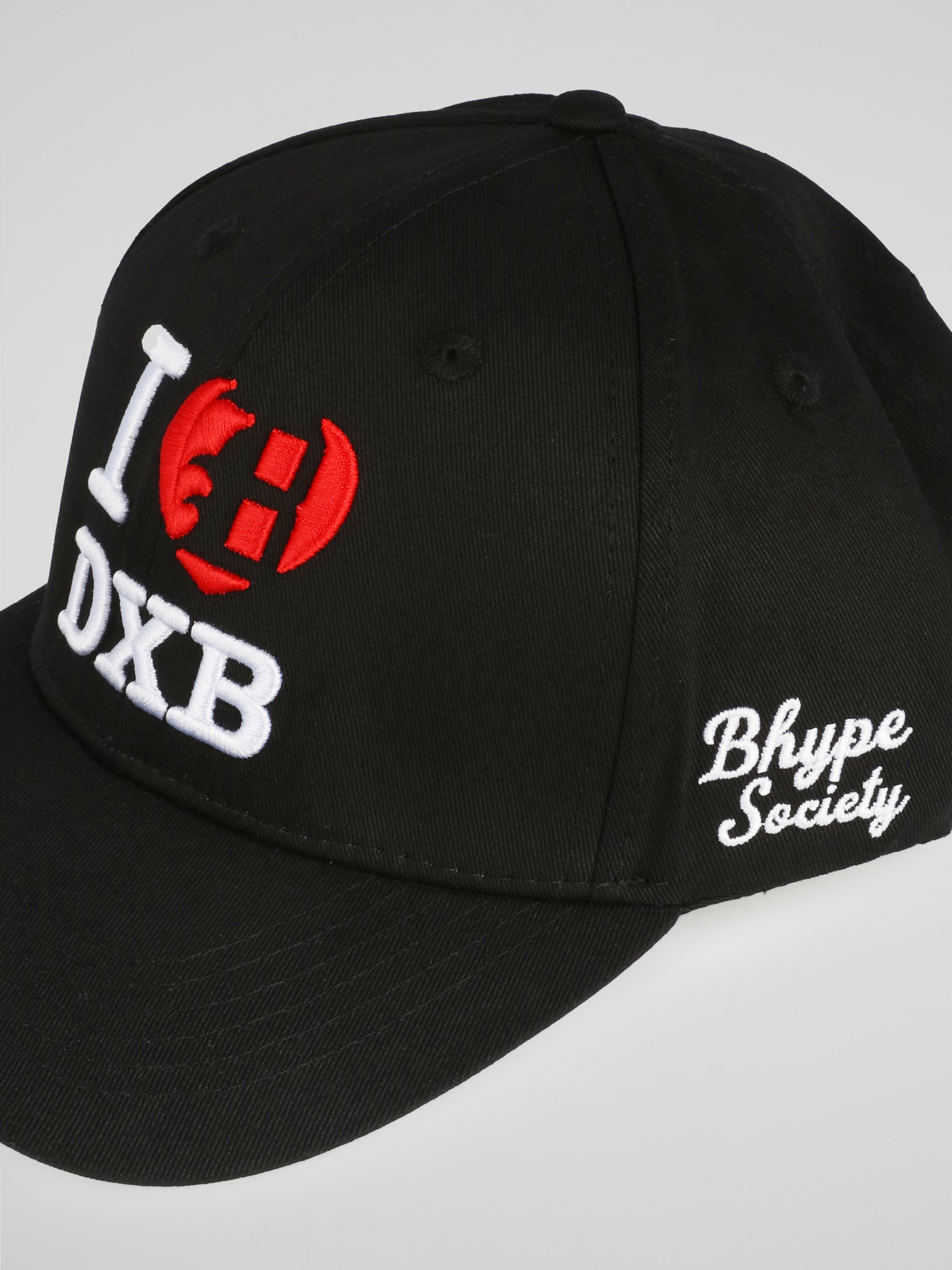 BHYPE SOCIETY BLACK HAT - DXB LOVE