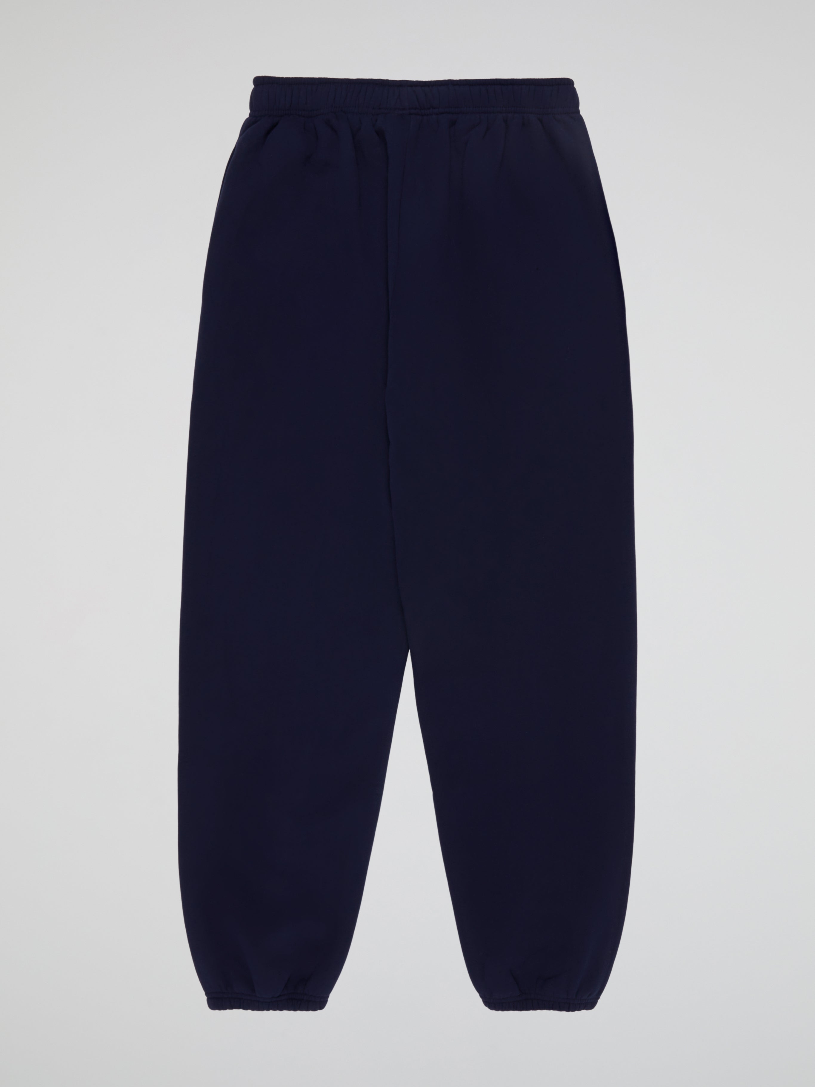 BHYPE SOCIETY NAVY BLUE SWEATPANTS - BHS LOGO