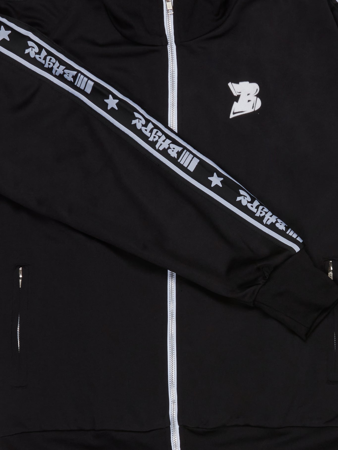 Bhype Society - Bhype Black Retro Nylon Tracksuit