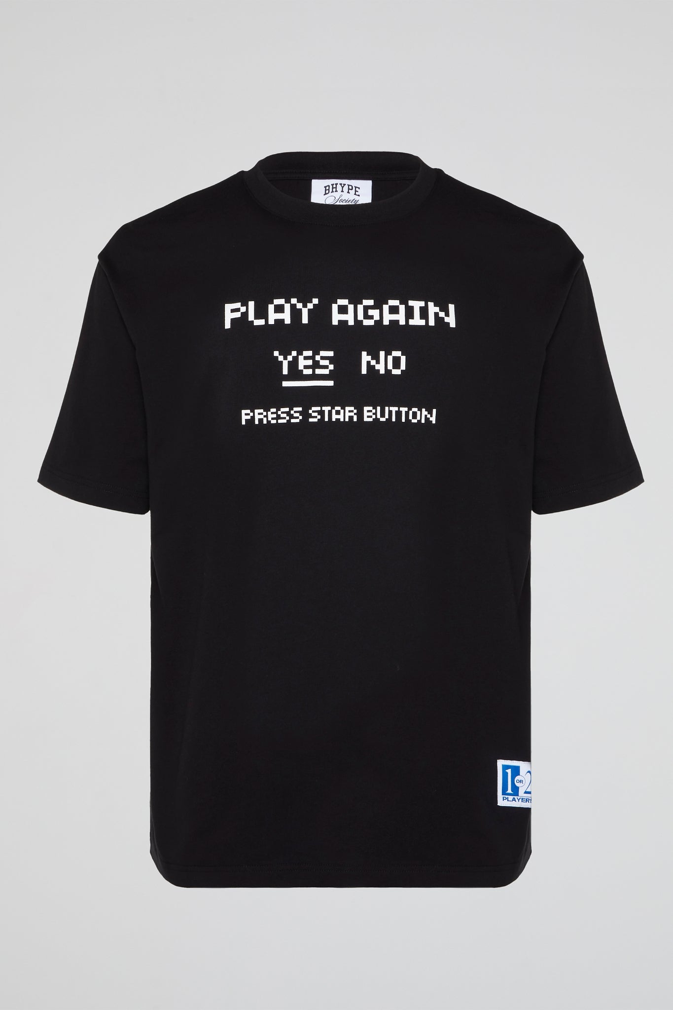 BHYPE SOCIETY - BHS VIDEO GAMES BLACK TSHIRT