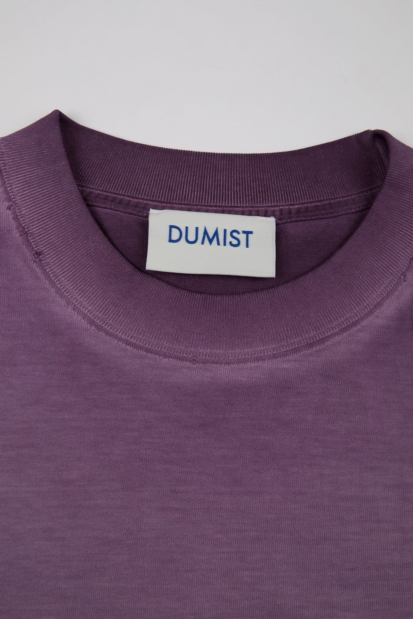 DUMIST - BASIC TSHIRT WASHED DARK PINK COLOR