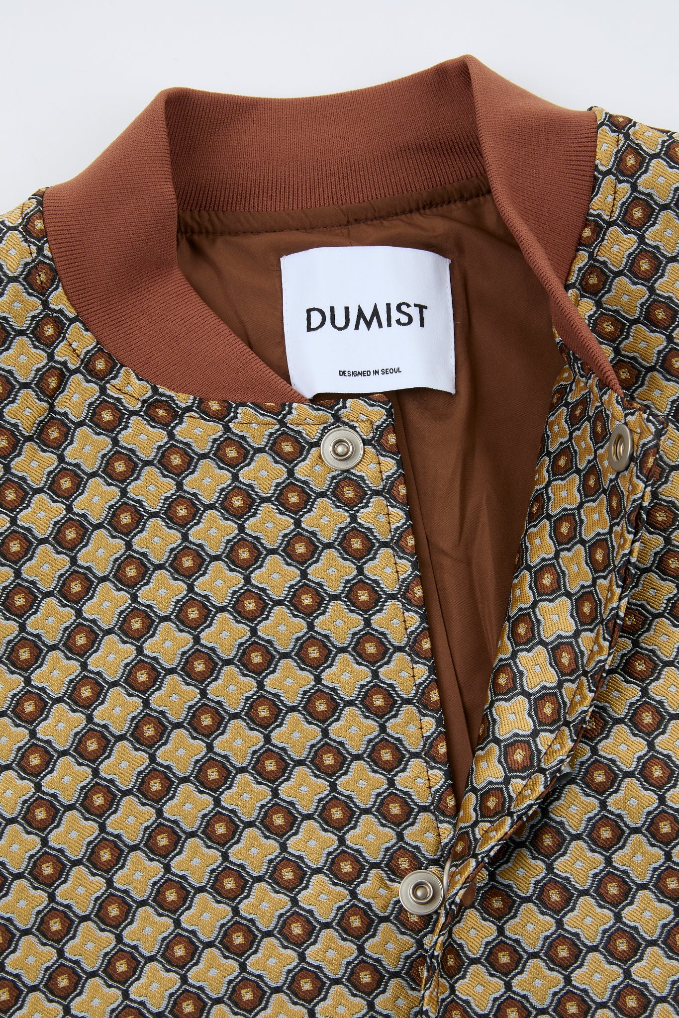 DUMIST - RAINBOW JACQUARD PATTERNS JACKET