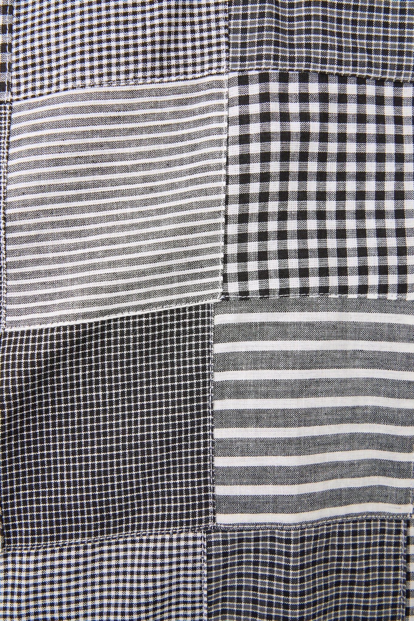 DUMIST - GREY SQUARES LONG SLEEVES SHIRT
