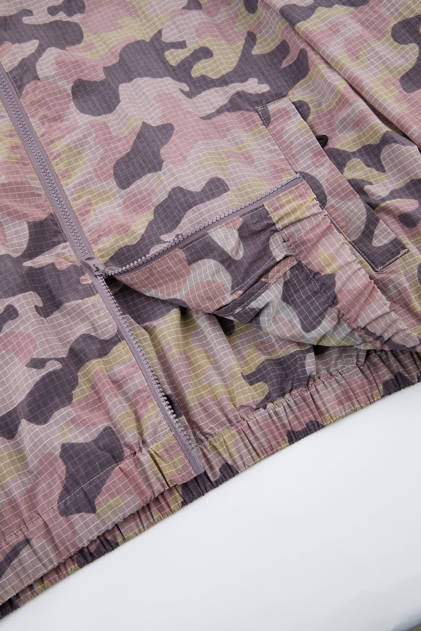 DUMIST - PINK CAMO WINDBREAKER JACKET