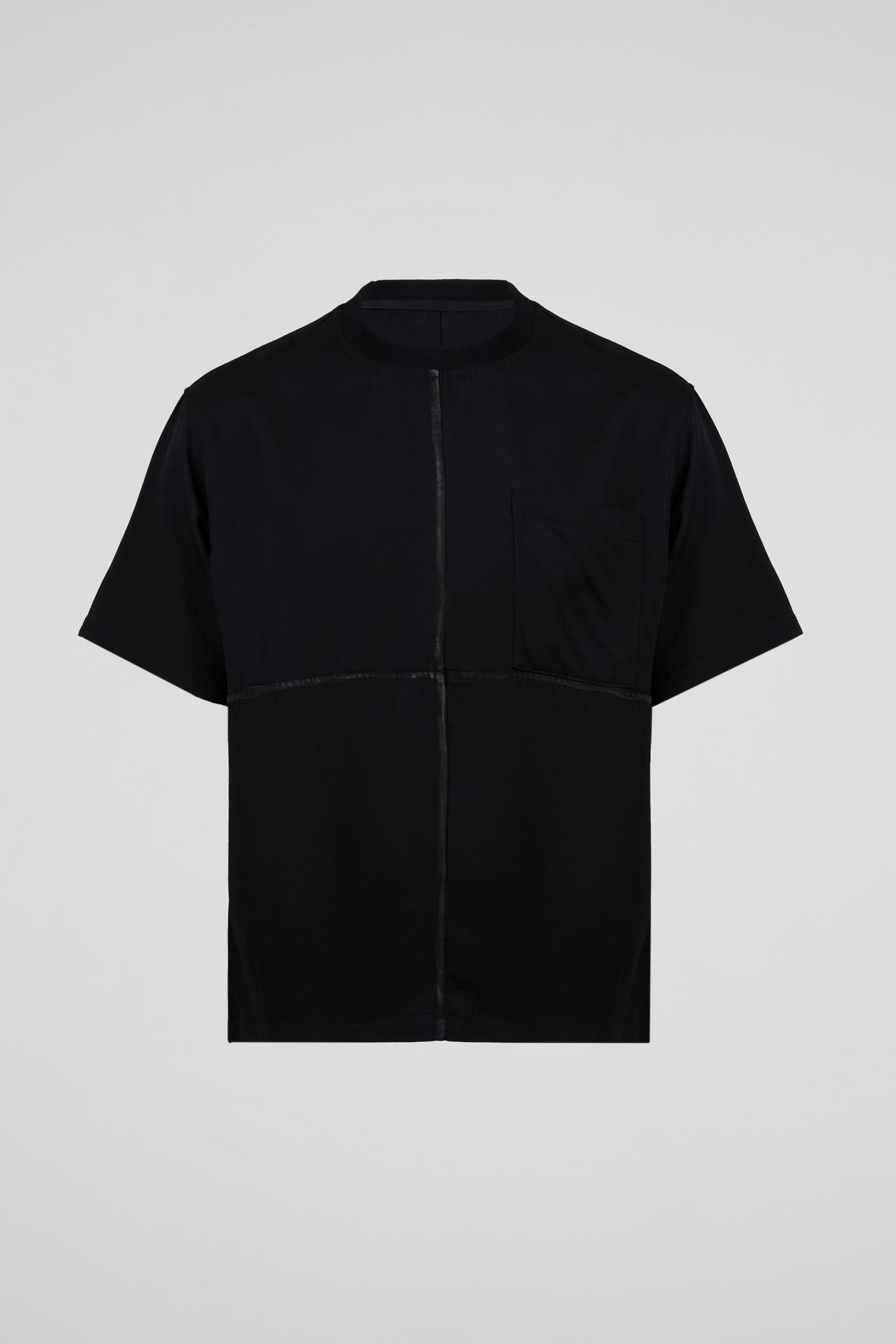 DUMIST - BLACK CROSSED TSHIRT