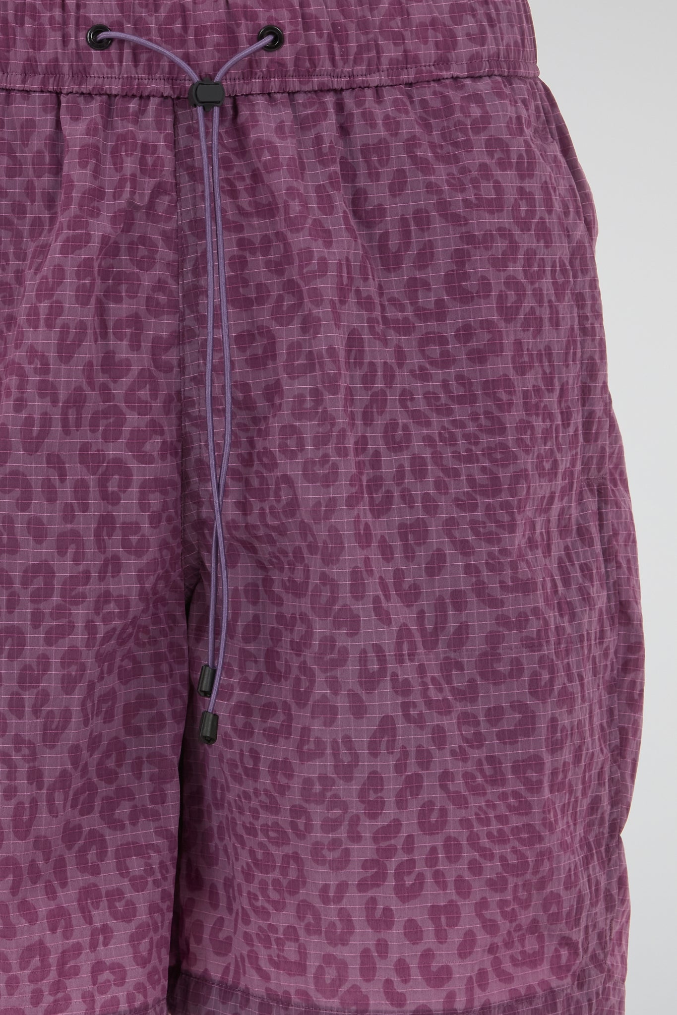 DUMIST - NYLON PINK LEOPARD SHORTS
