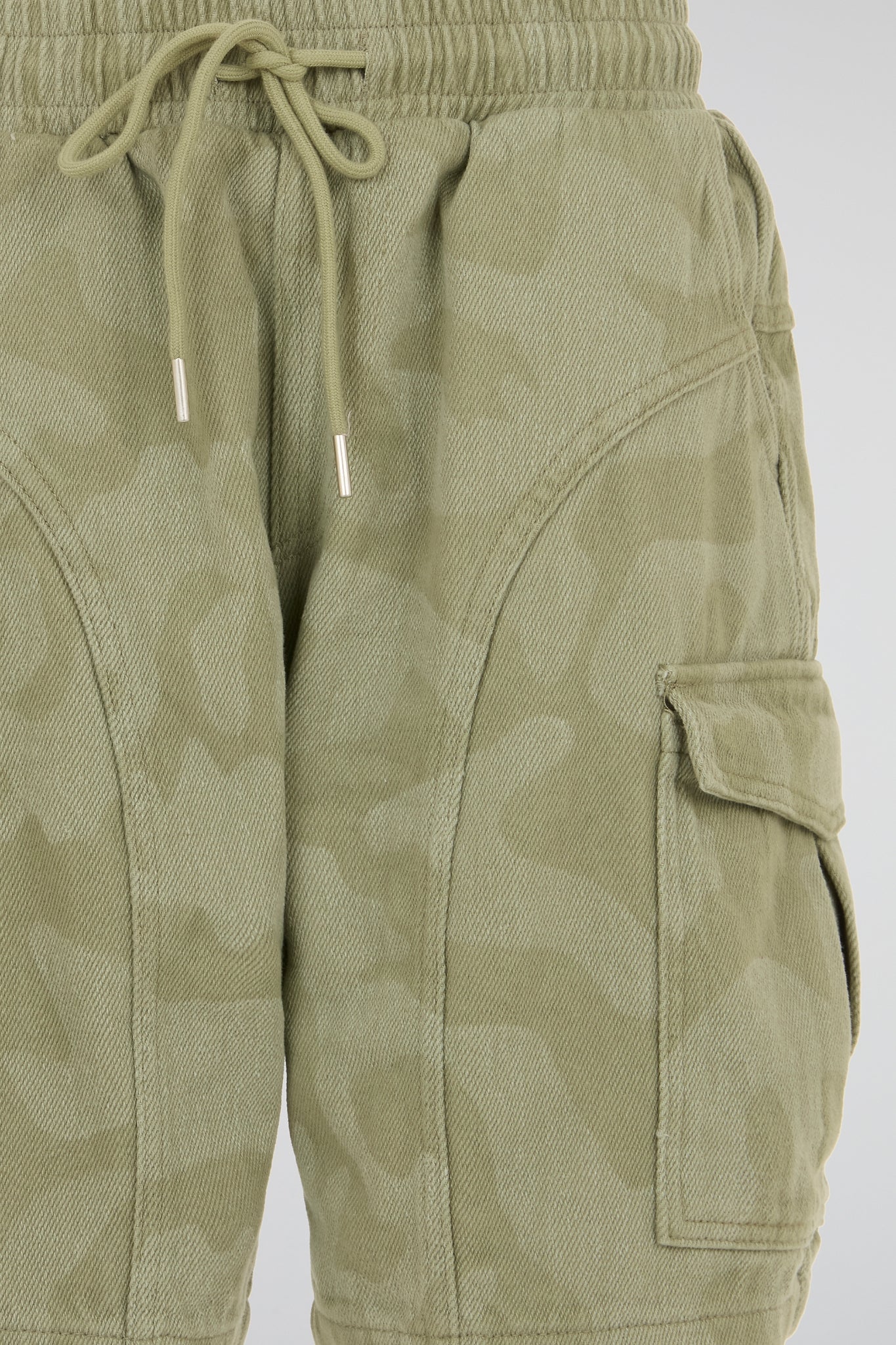 DUMIST - LIGHT GREEN CAMO SHORTS