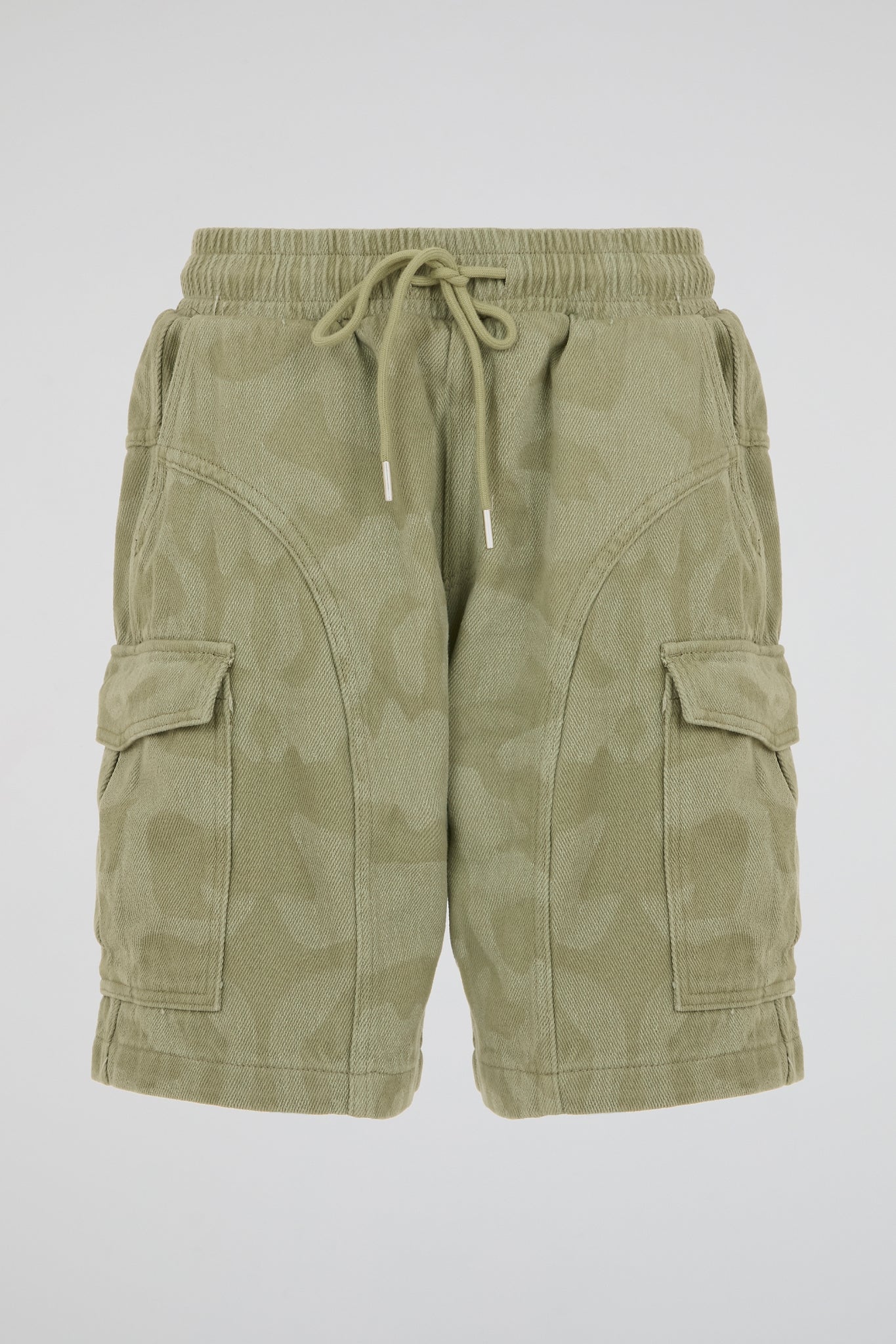 DUMIST - LIGHT GREEN CAMO SHORTS