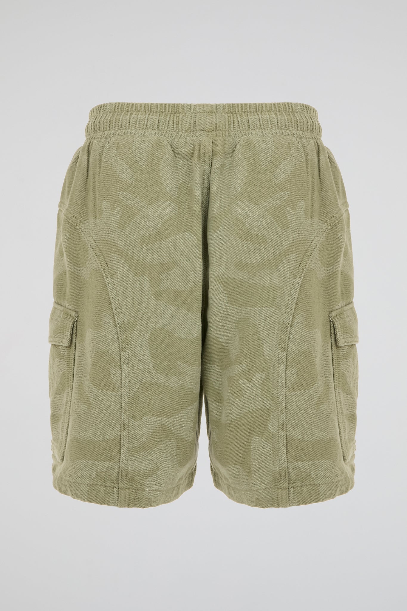 DUMIST - LIGHT GREEN CAMO SHORTS
