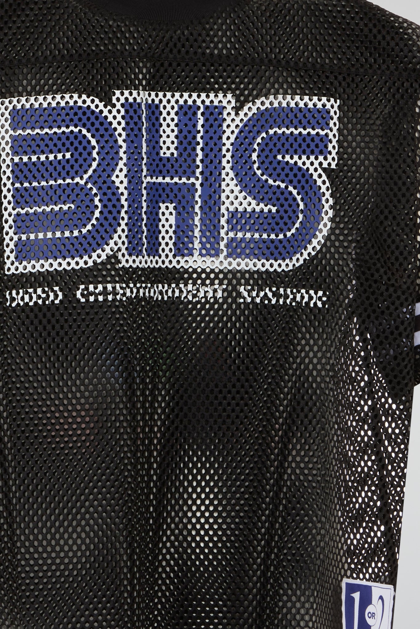BHS Mesh Black Football Jersey