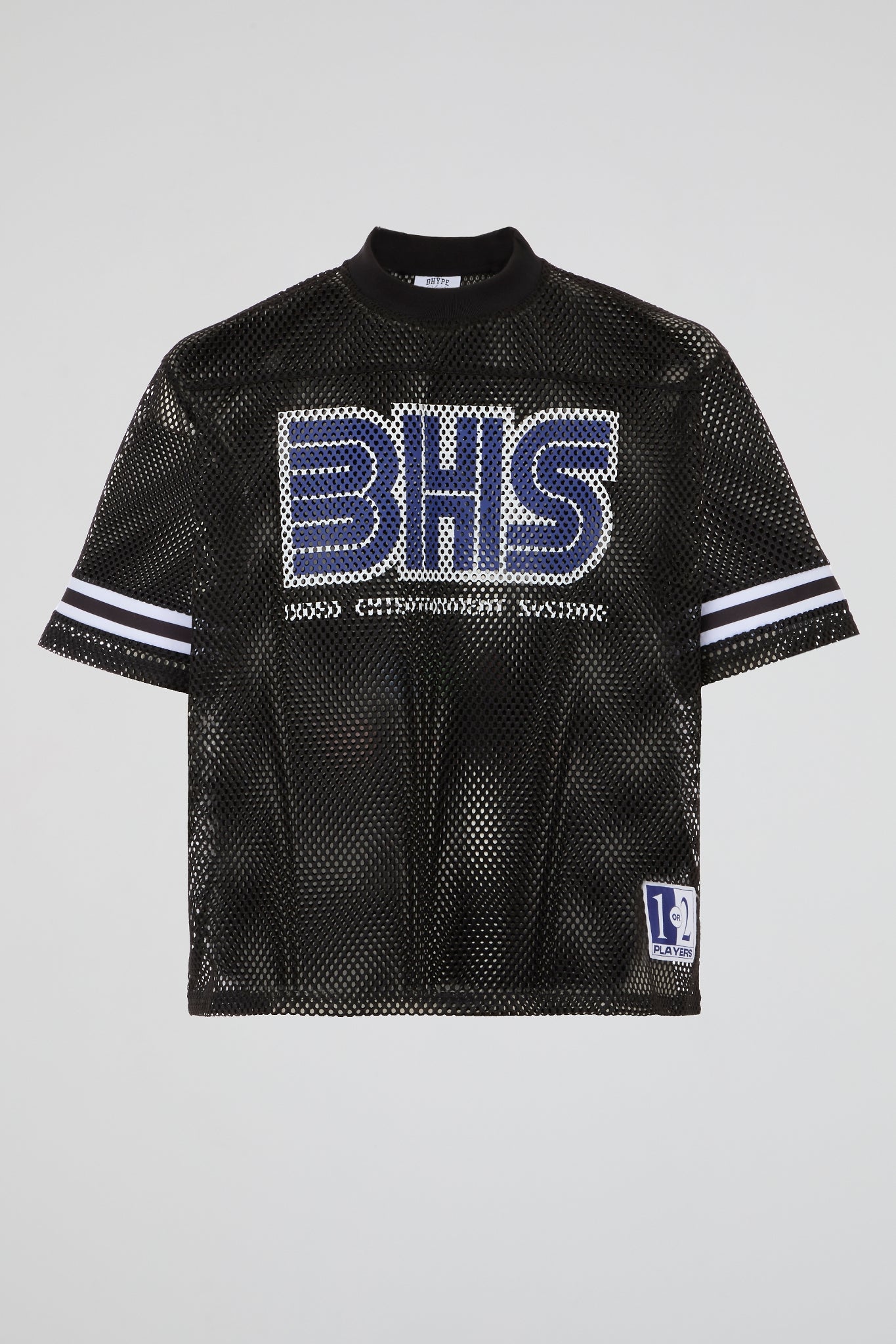 BHS Mesh Black Football Jersey