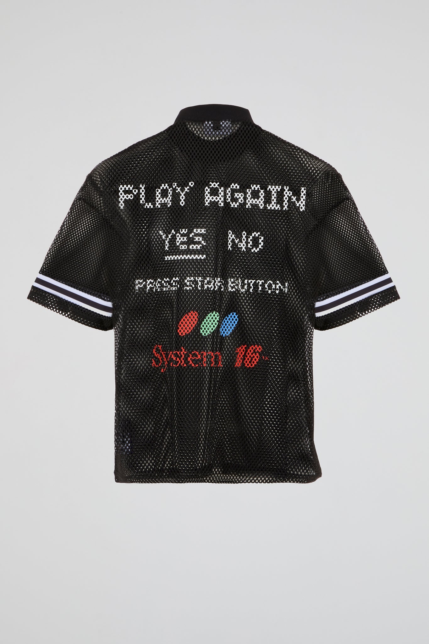 BHS Mesh Black Football Jersey