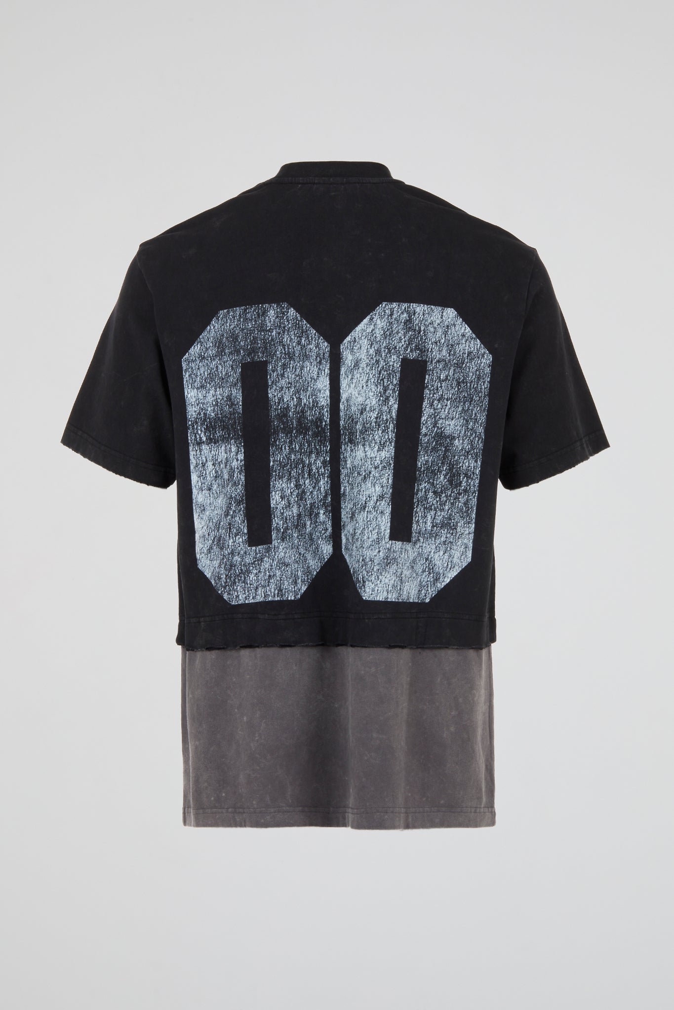 BHYPE SOCIETY - LA & NY DOUBLE LAYER OVERSIZE TEE