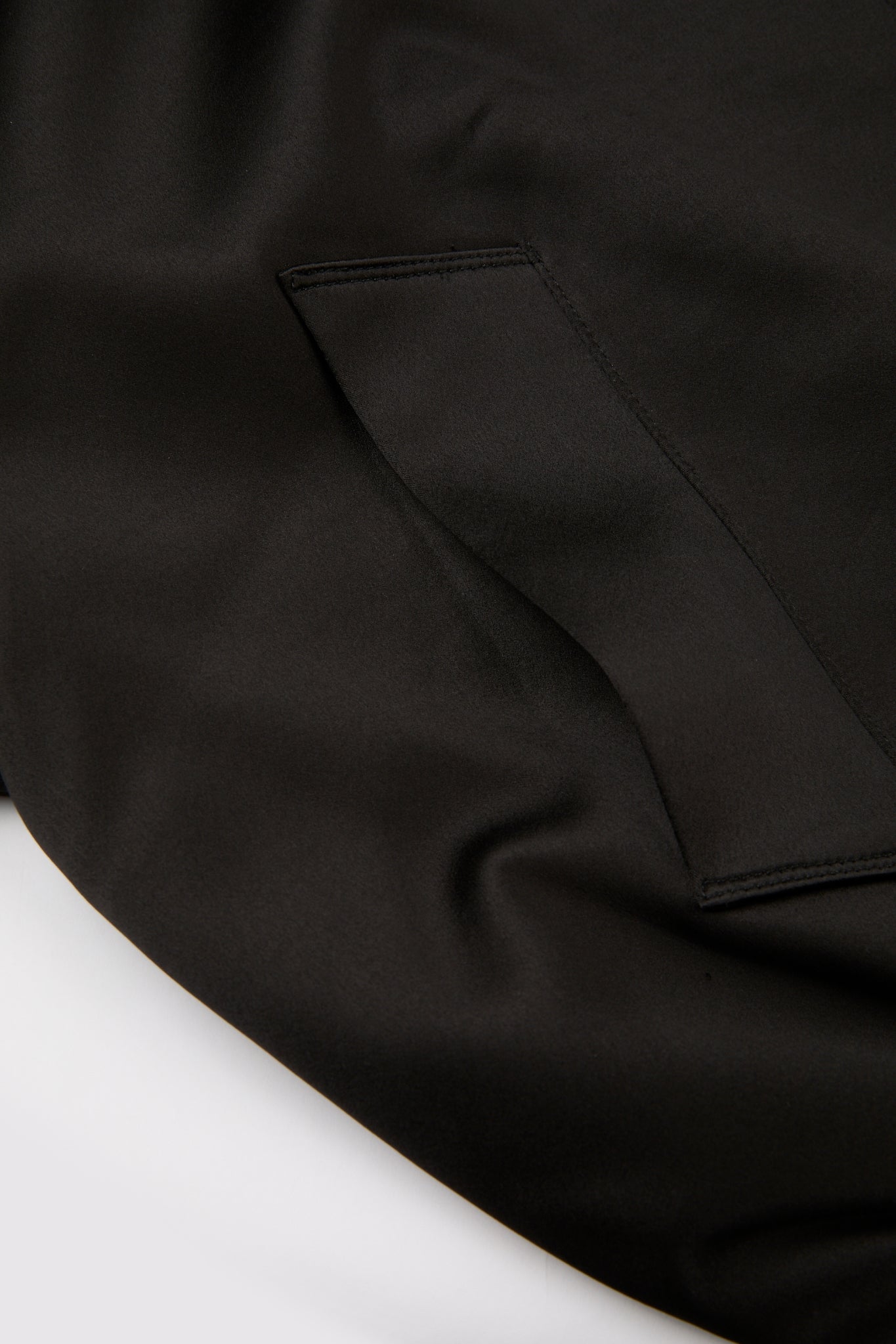 Dumist Black Cropped Zip Jacket