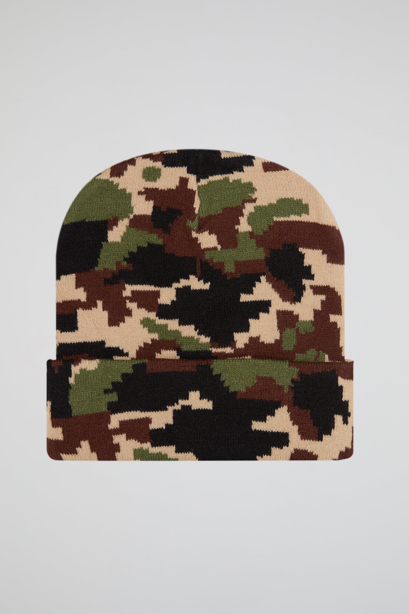 Camouflage Knitted Beanie