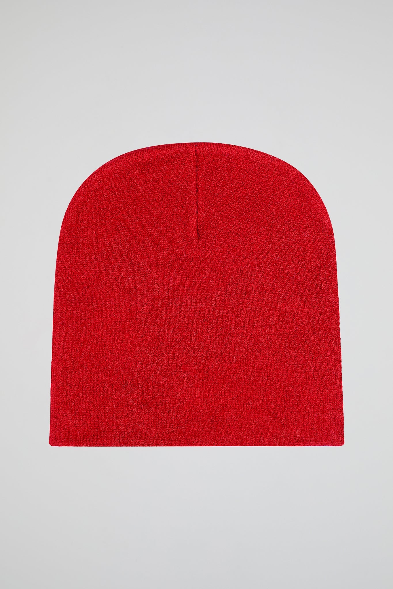 A's Red & Black Knitted Beanie