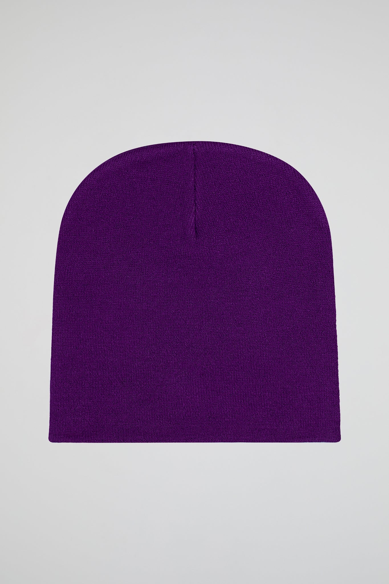 Trough the storm Purple Knitted Beanie