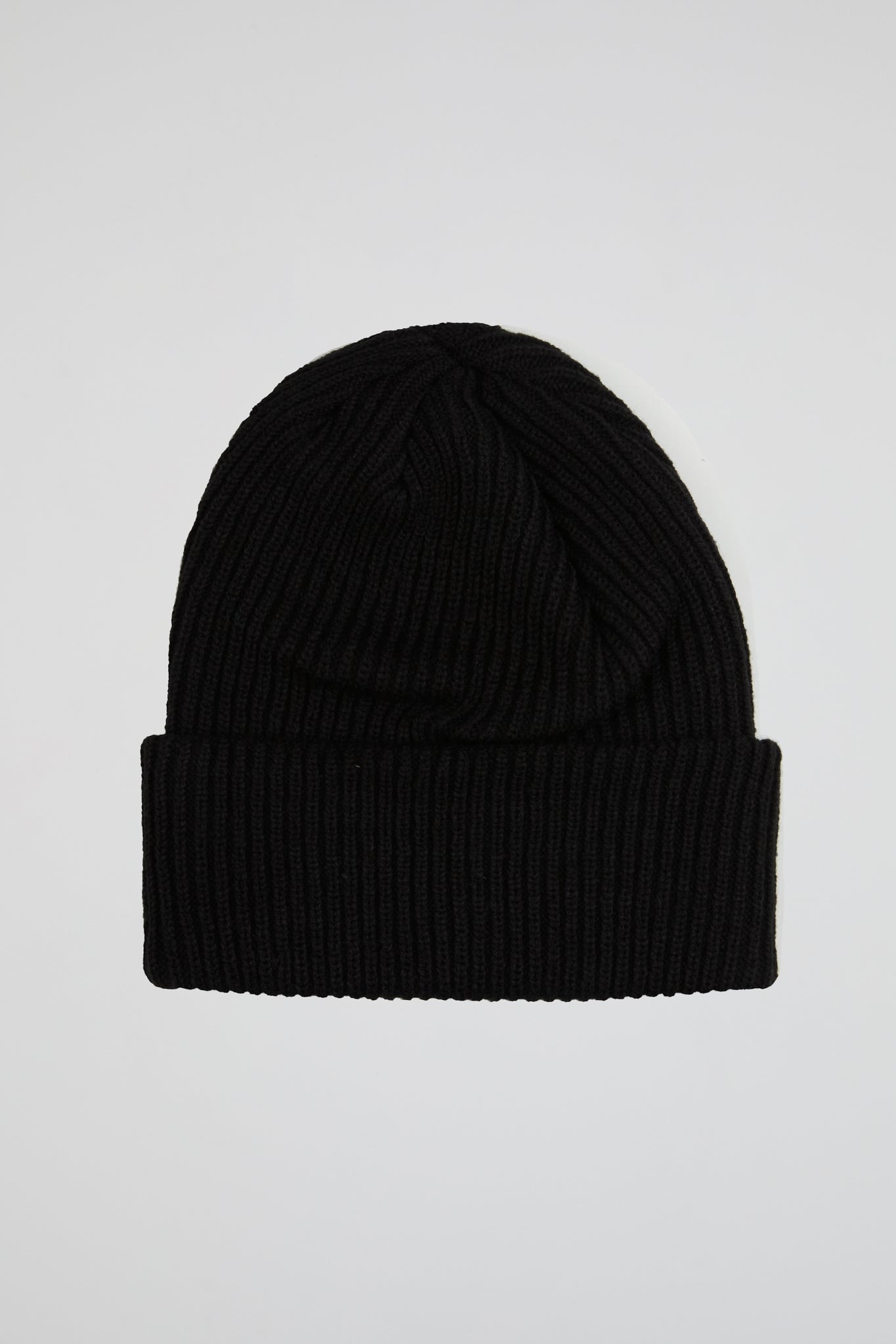 Rhinestone black lined beanie