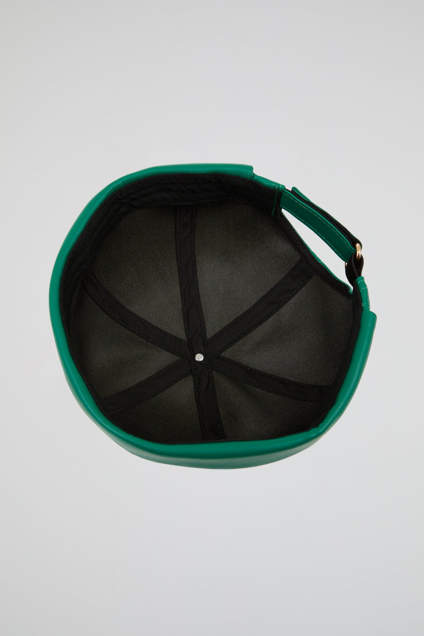 Celtic green docket hat PU Leather