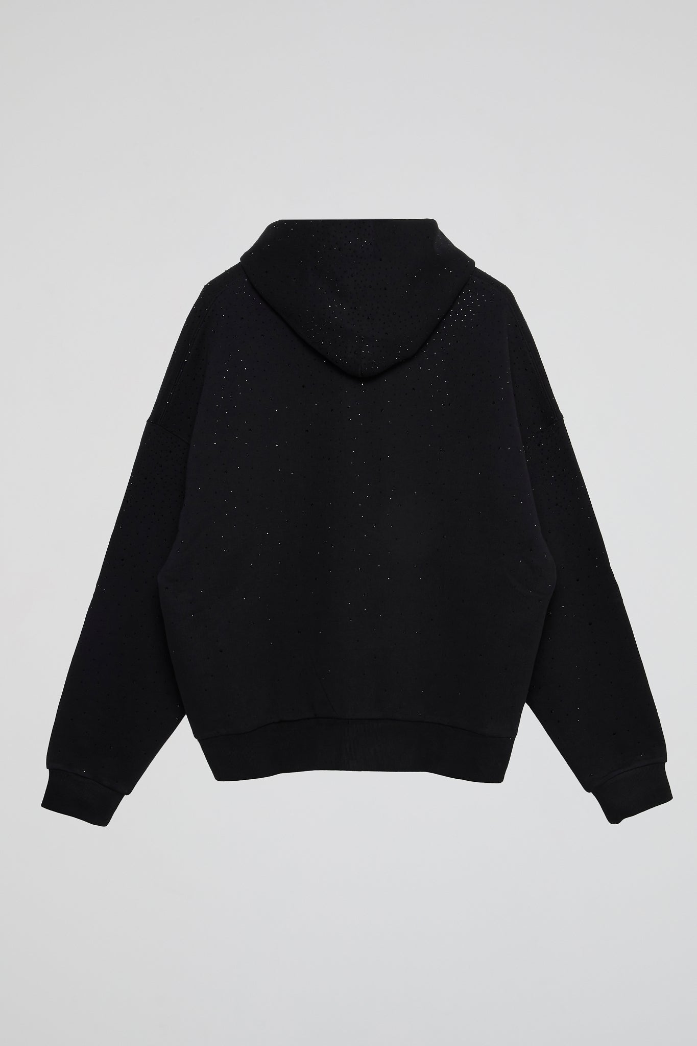 Dumist Black Strassy rain Hoodie