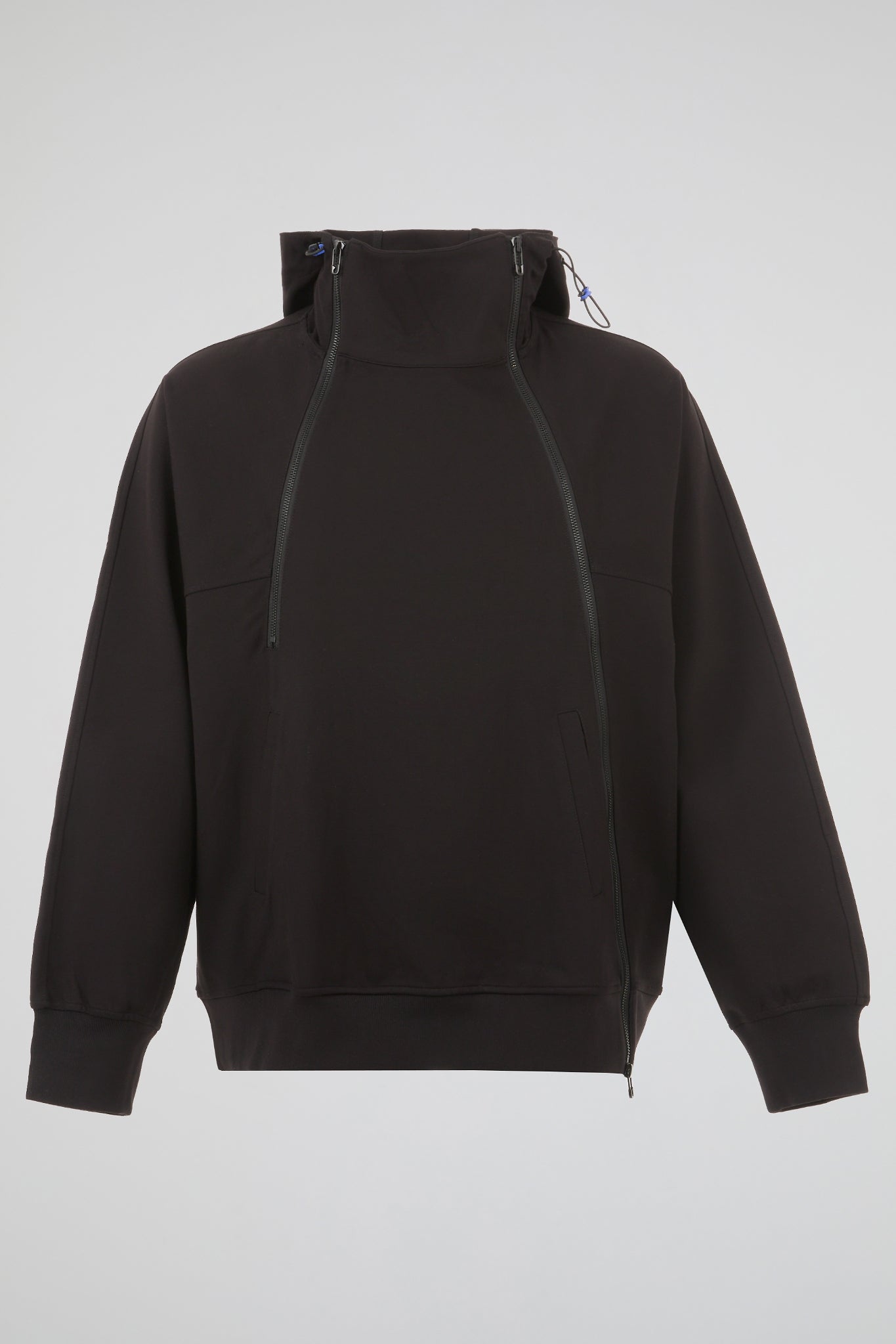 Dumist - Black Structured Field Jacket Hoodie