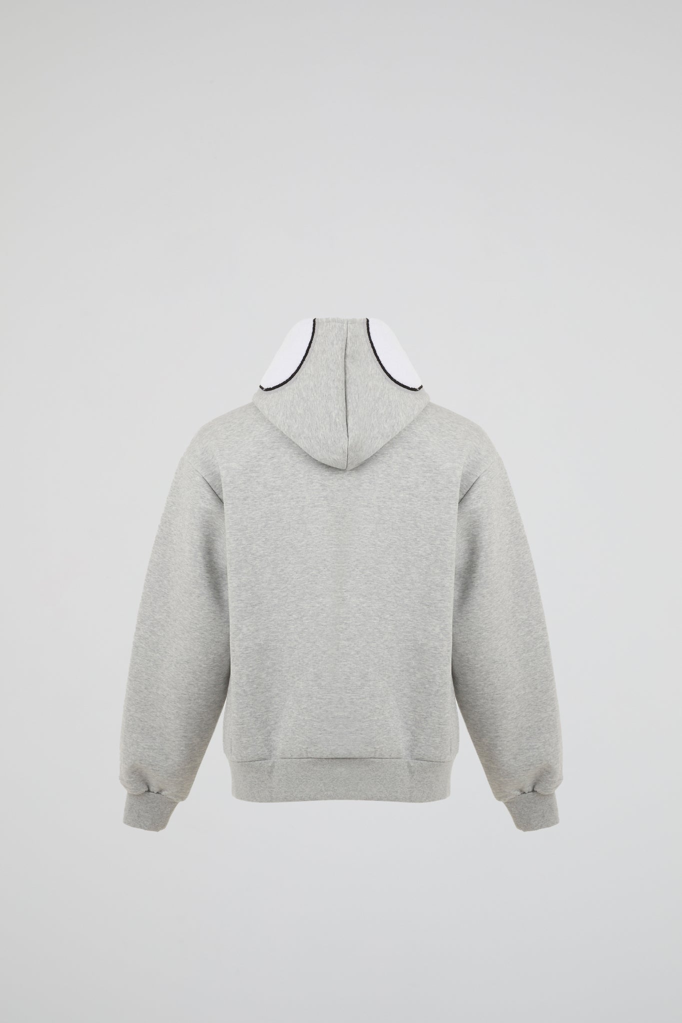 BHYPE PINK & WHITE SKELETON CHENILLE ZIP HOODIE (KIDS)