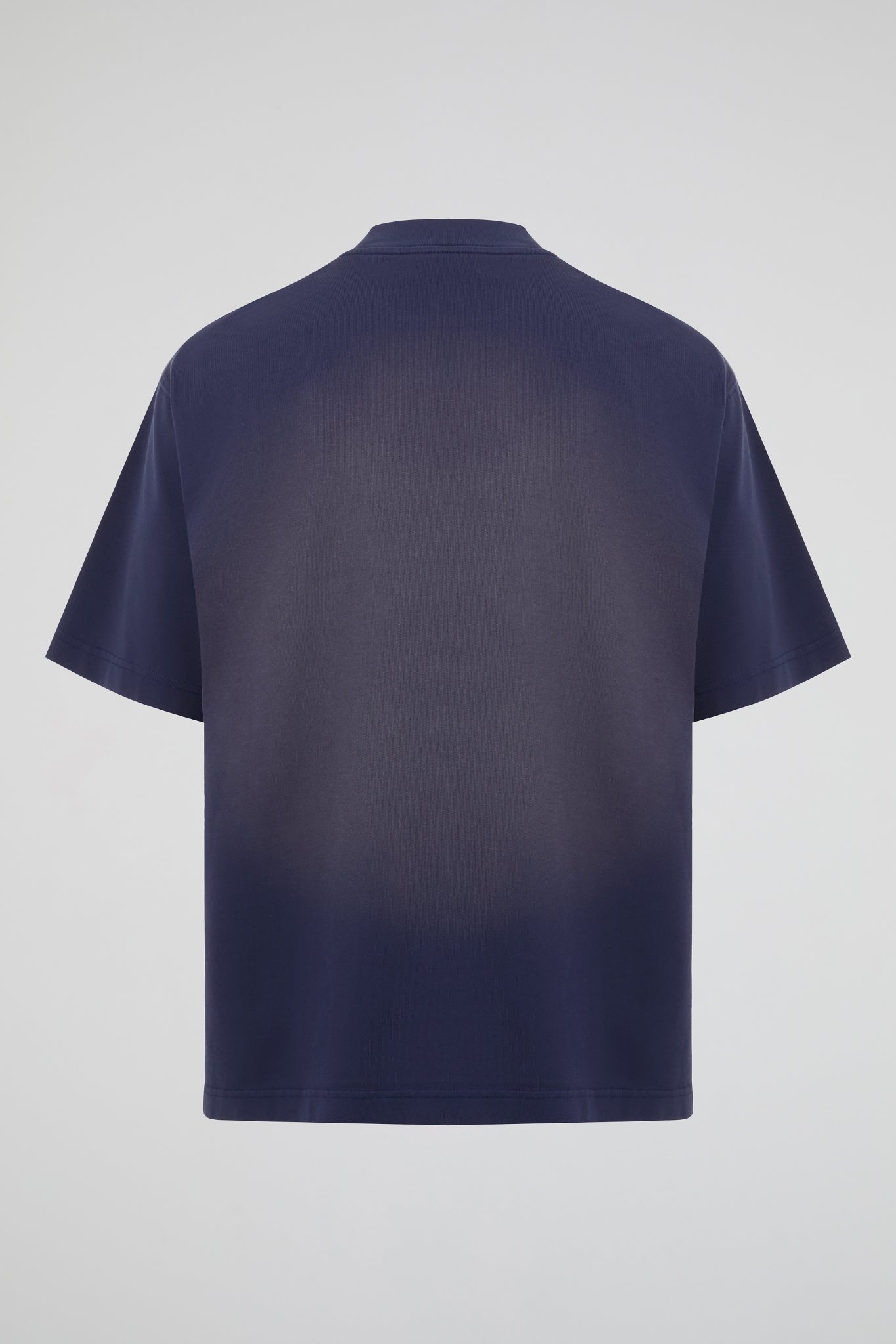 Dumist - Navy Portrait Graphic T-Shirt