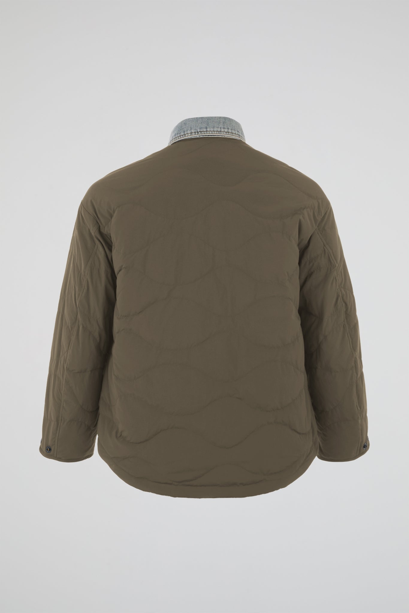 Dumist – Hybrid Quilted Denim Overshirt Jacket