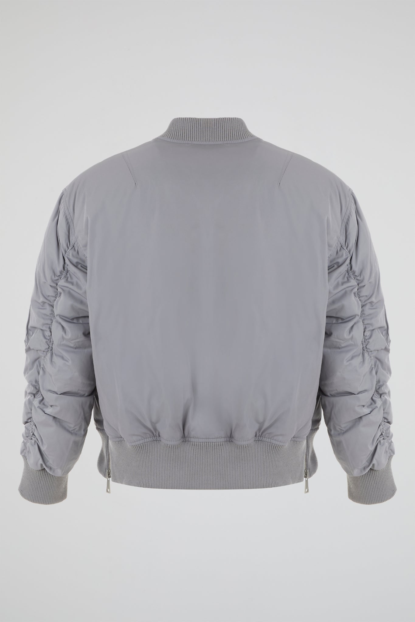 Dumist - Grey Structure Bomber Jacket