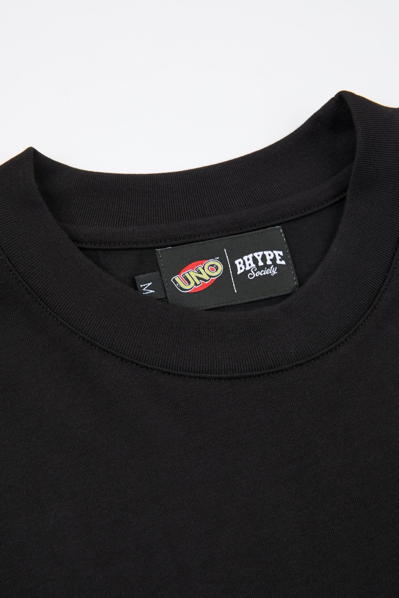 BHYPE x UNO® Back BHS logo Black T-Shirt