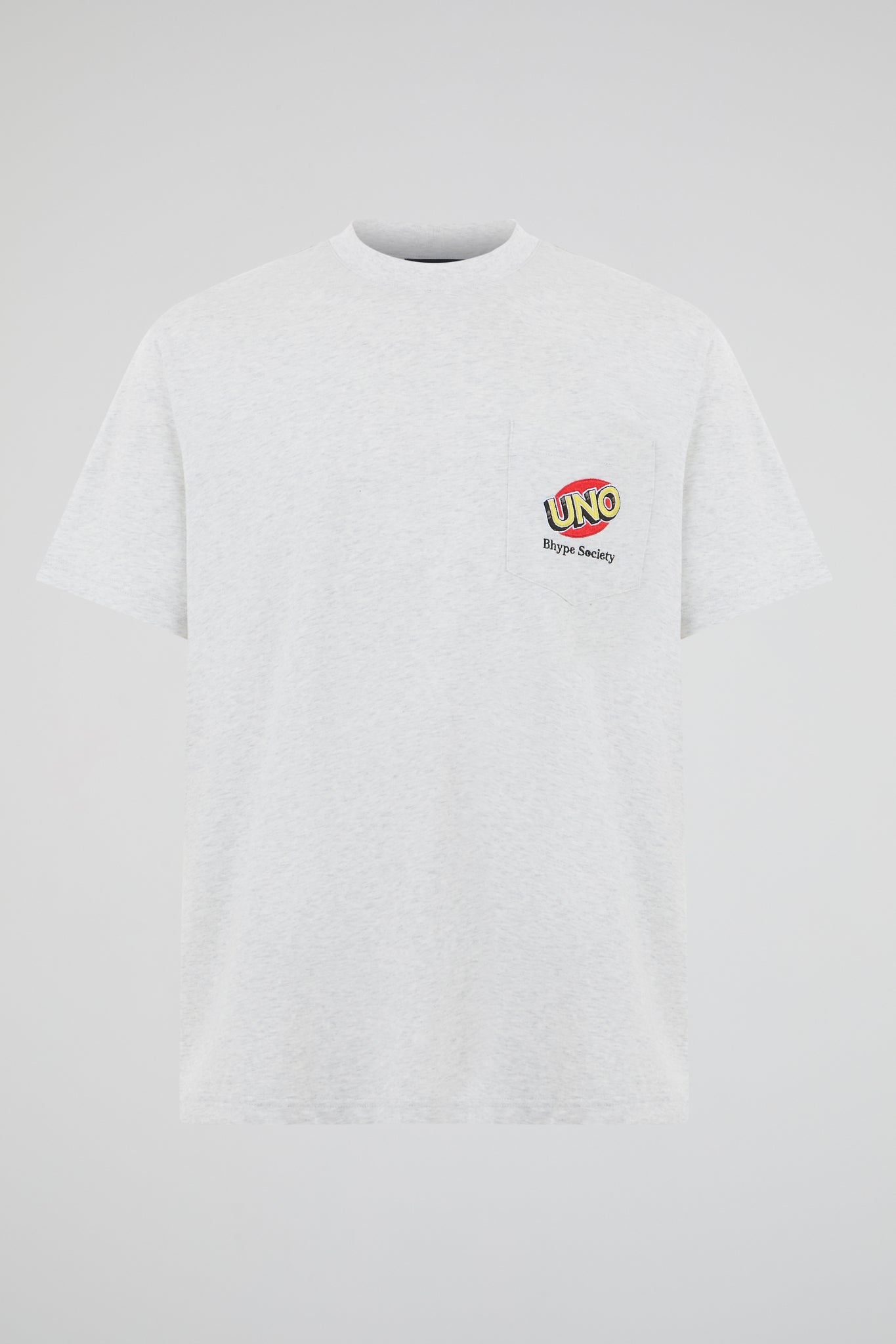 BHYPE x UNO® Back BHS logo Grey T-Shirt