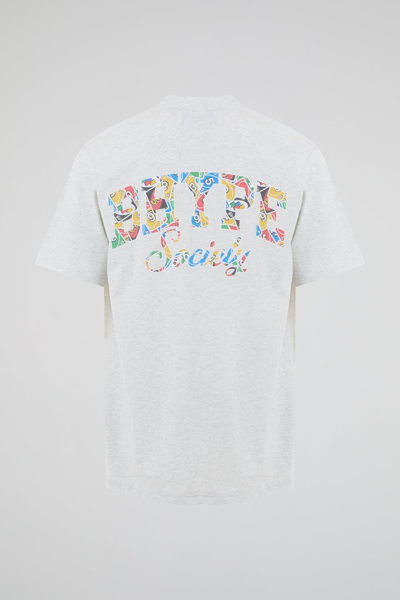 BHYPE x UNO® Back BHS logo Grey T-Shirt