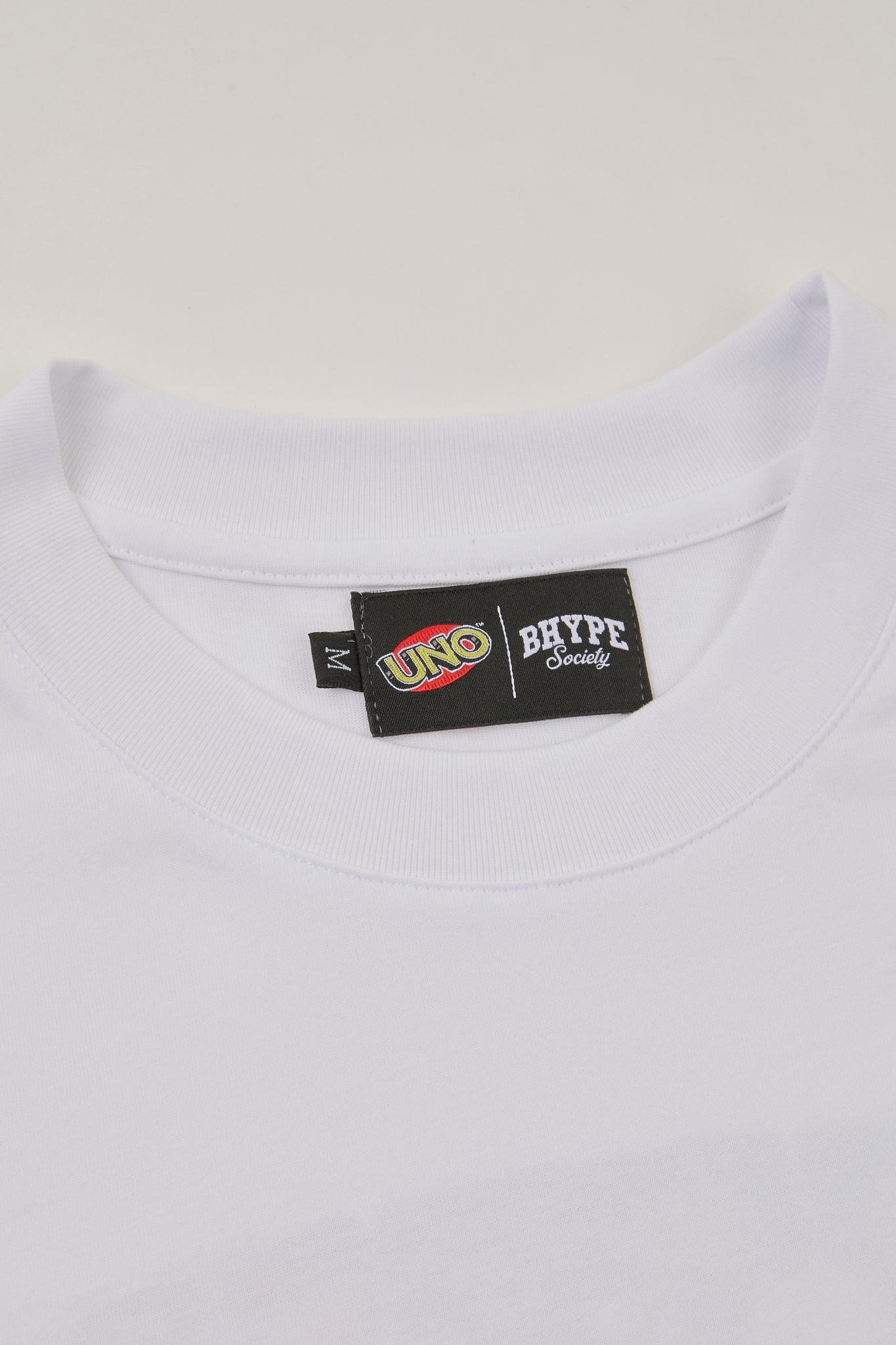 BHYPE x UNO® Back BHS logo White T-Shirt