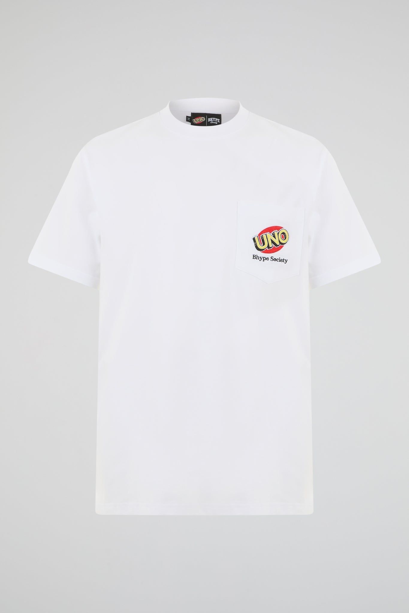 BHYPE x UNO® Back BHS logo White T-Shirt