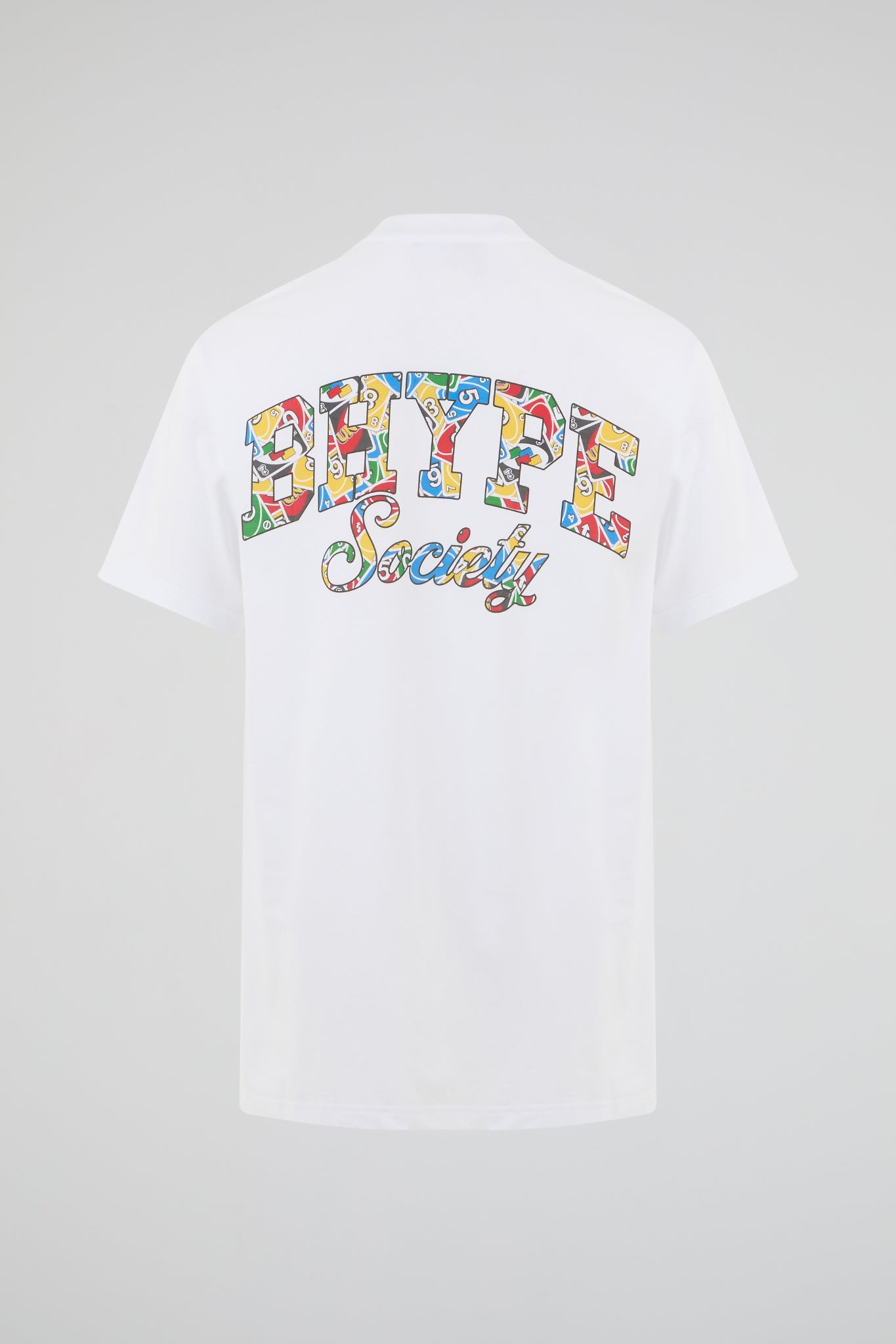 BHYPE x UNO® Back BHS logo White T-Shirt