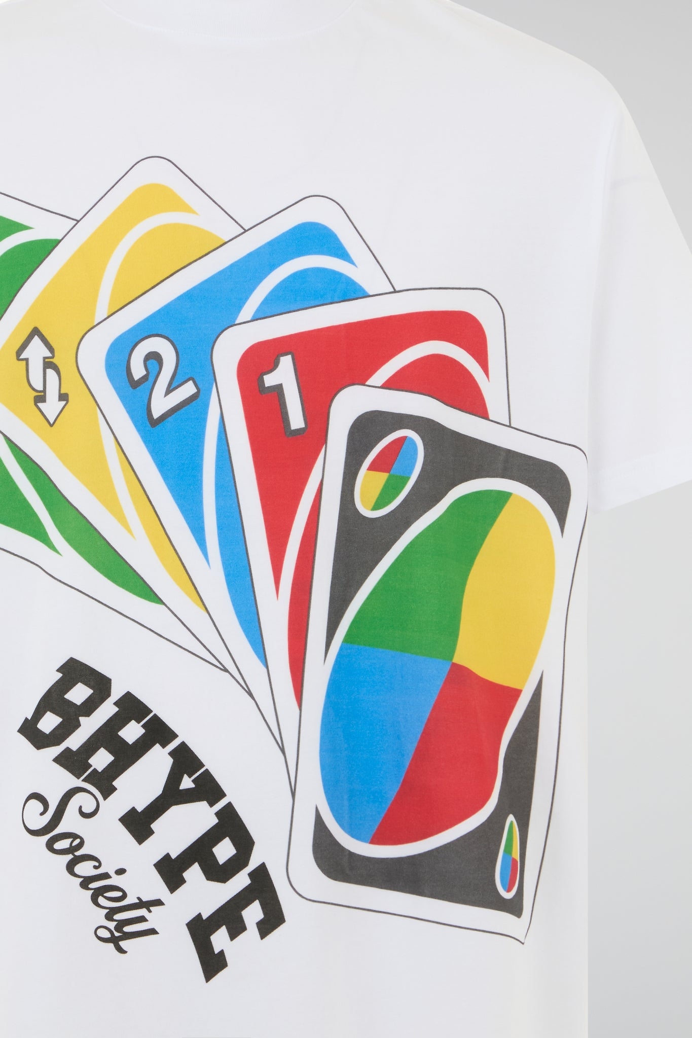 BHYPE x UNO® Card Stack White T-Shirt