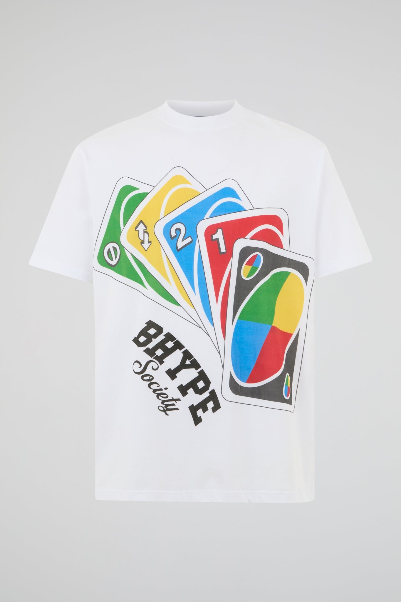 BHYPE x UNO Card Stack White T-Shirt M / White