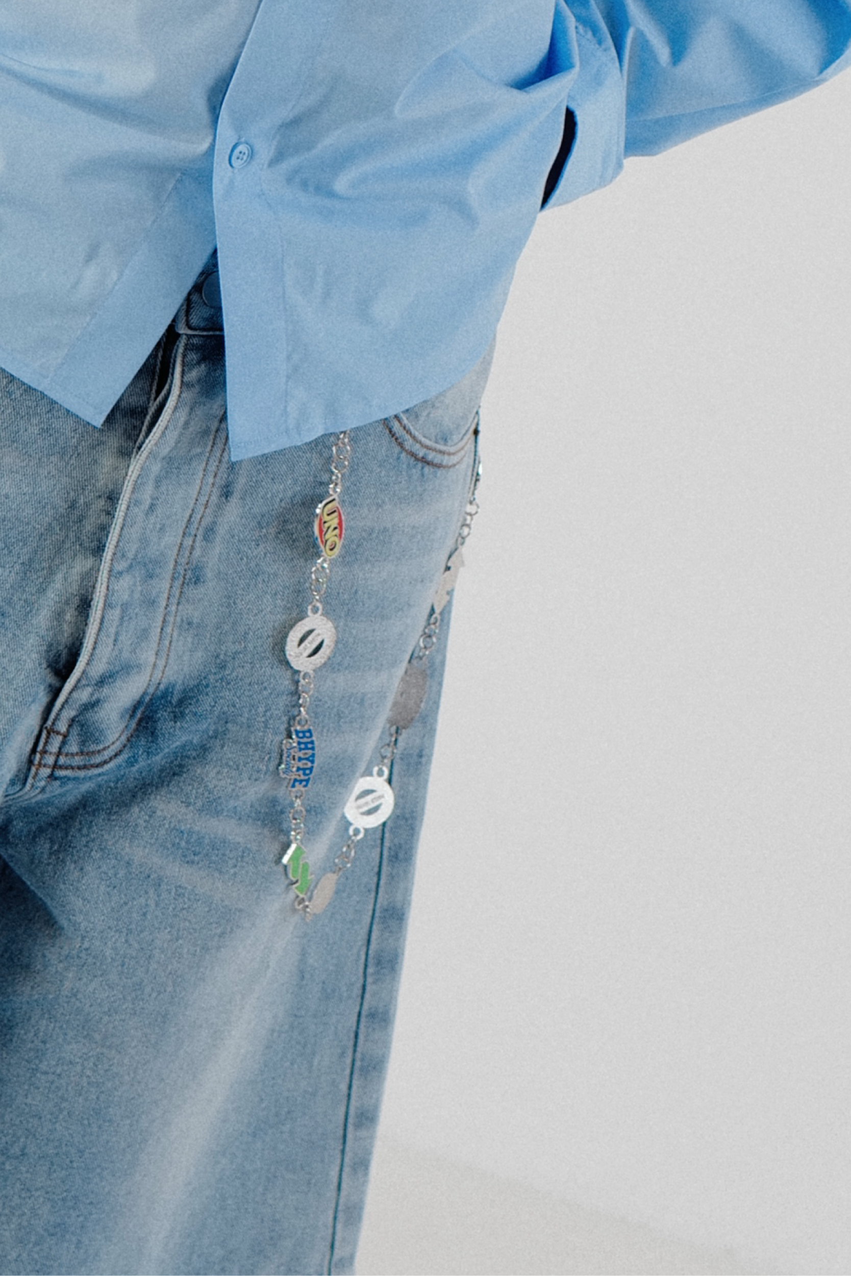 BHYPE x UNO® Logo Pants Chain