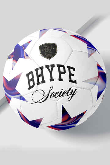 BHYPE Society Football Ball Rainbow Edition
