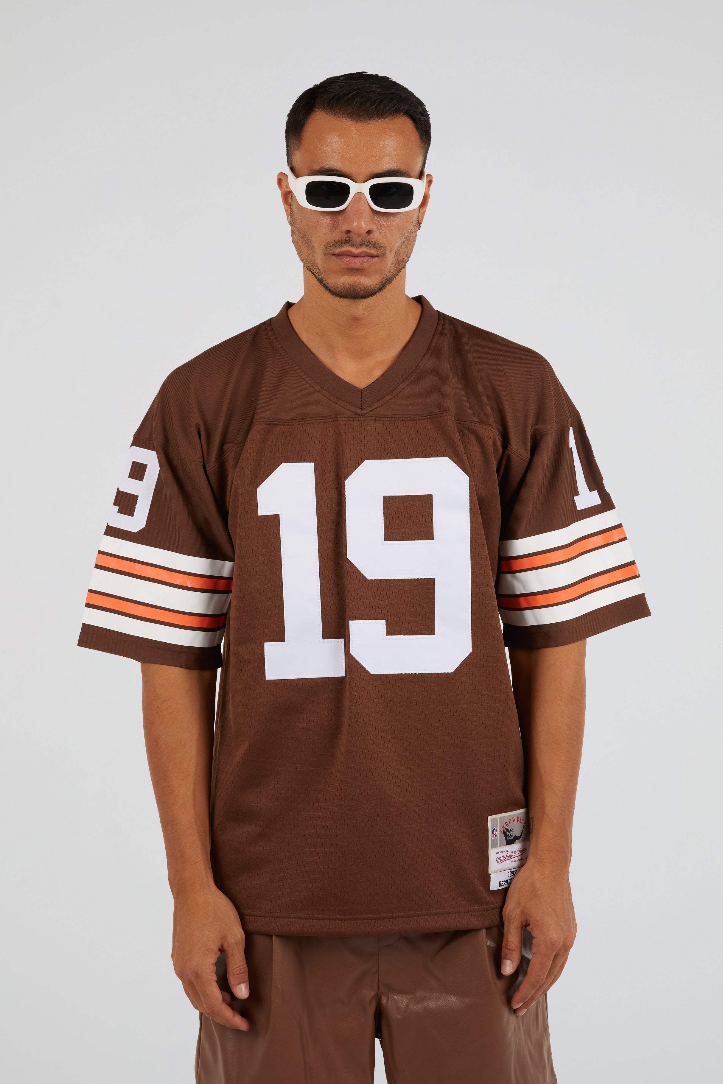 Men's Mitchell & Ness Bernie Kosar Brown Cleveland Browns Legacy