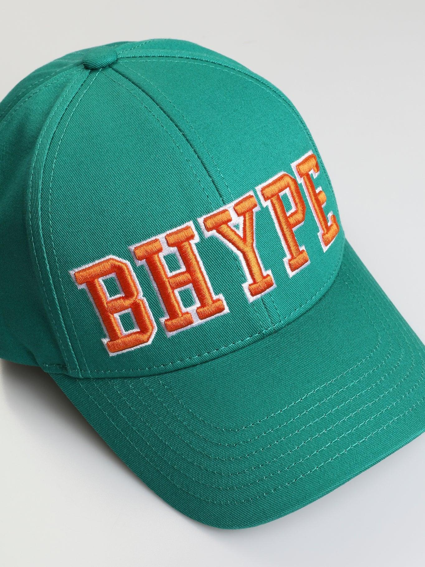 BHYPE GREEN BASEBALL CAP - B-Hype Society