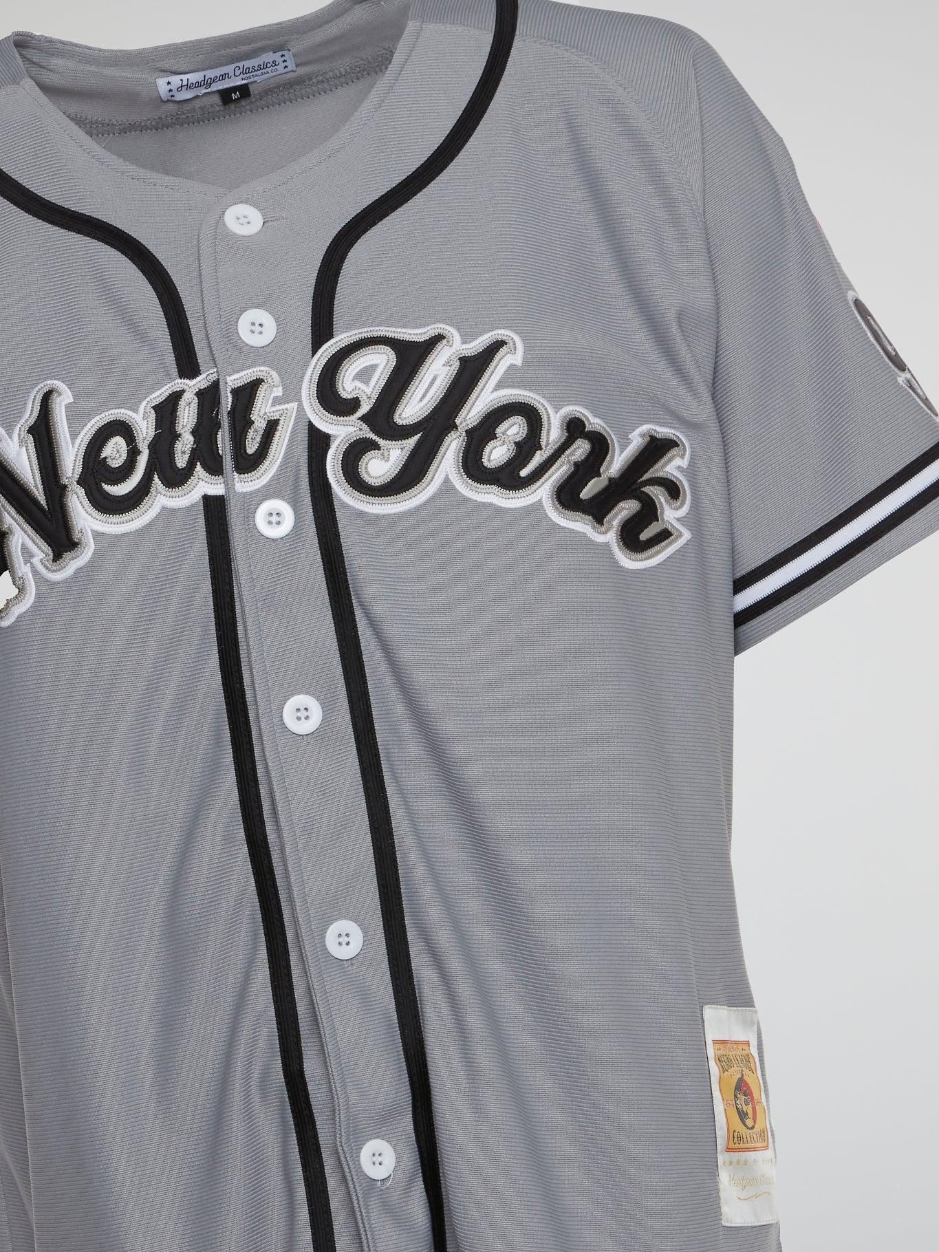 Black Yankees Baseball Jersey - B-Hype Society