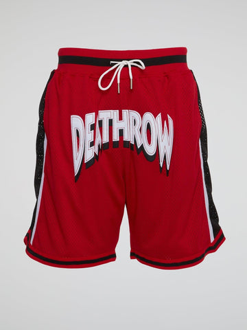 Headgear - Death Row Records Red Shorts