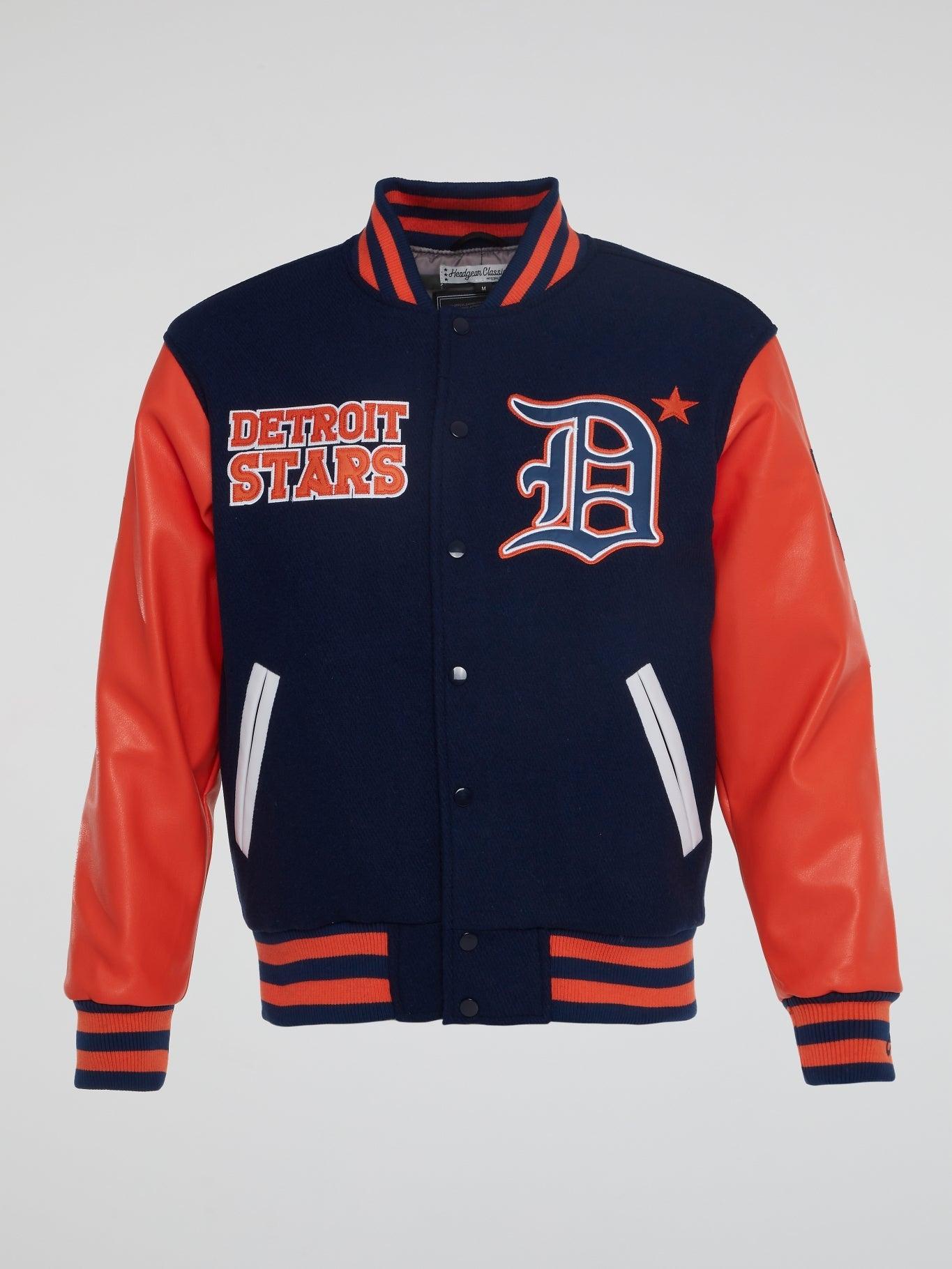 Detroit Stars Varsity Jacket - B-Hype Society