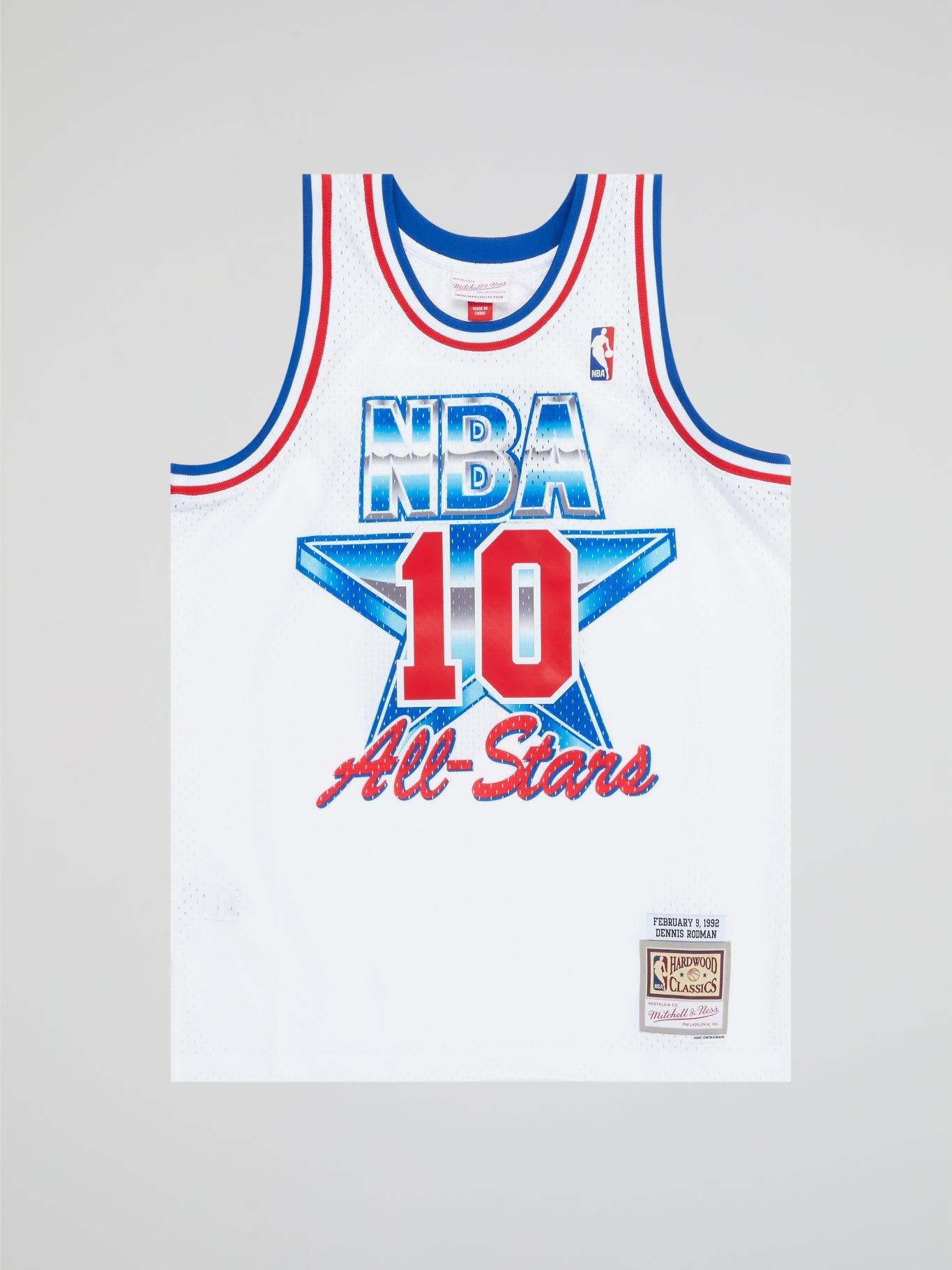 NBA All-Star East Larry Bird Authentic All-Star Jersey By Mitchell