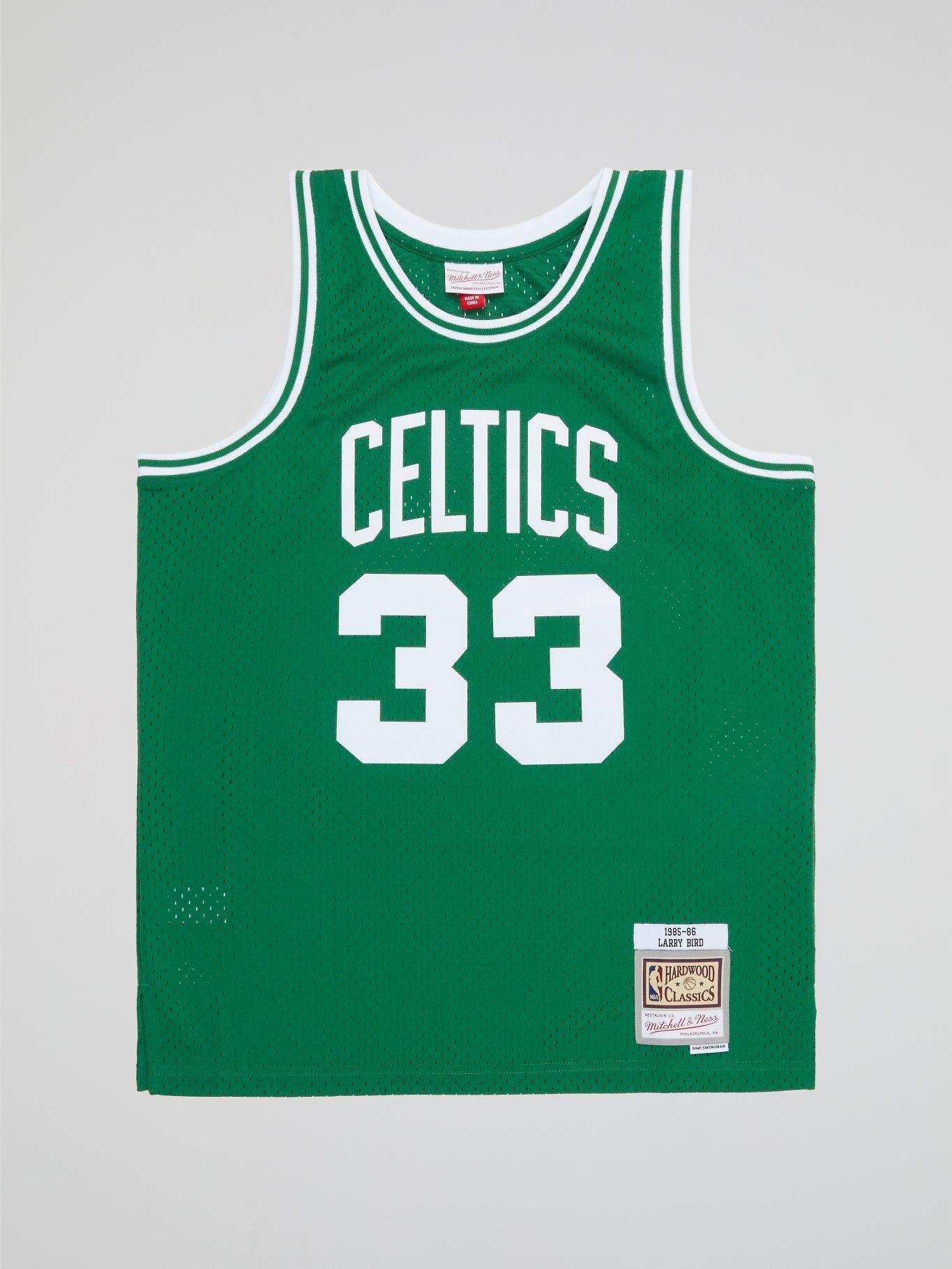 Larry bird mitchell hot sale and ness jersey