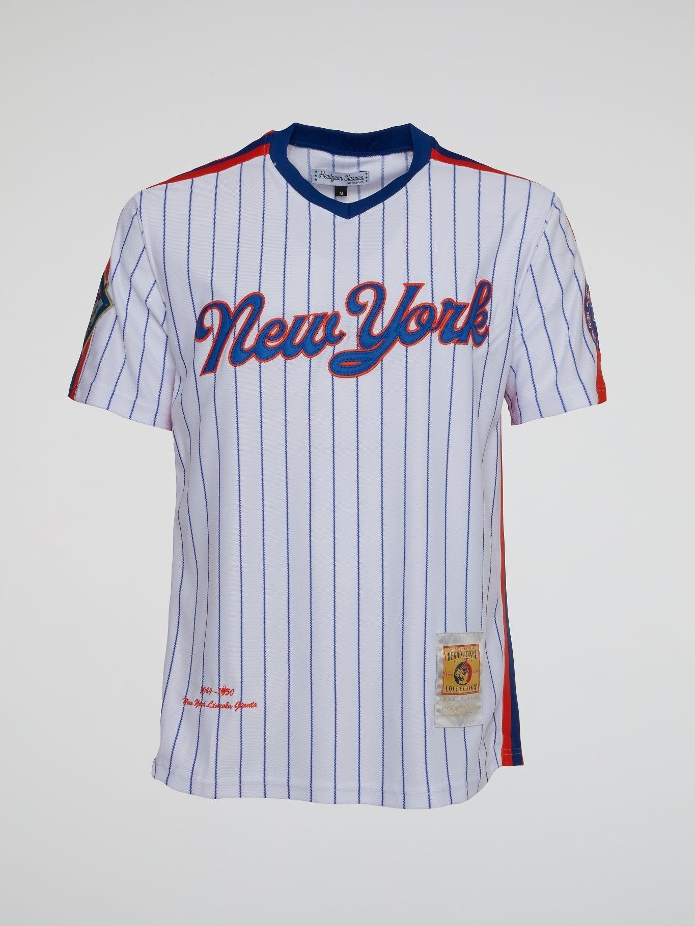 New York Lincoln Giants Negro League Authentic Baseball Jersey by